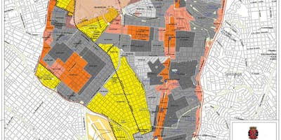 Karte Vila Mariana, Sao Paulo - Nodarbošanās augsnes