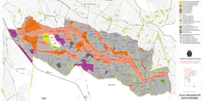 Karte Vila Prudente Sao Paulo - Nodarbošanās augsnes