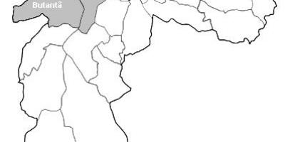 Karte zonā West Sao Paulo